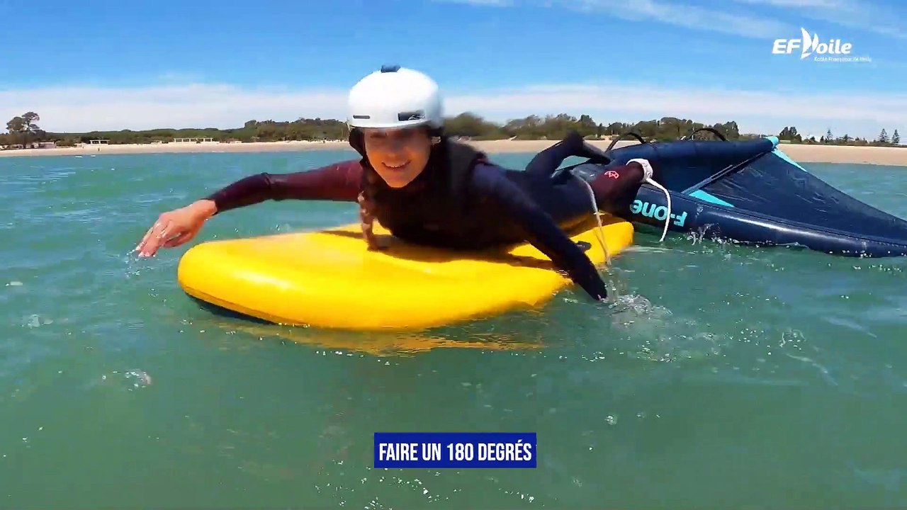 Fédération Française de Voile 2022 : Tuto Wingfoil  Réaliser ses premiers bords
