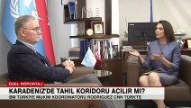 Karadeniz'de tahıl koridoru açılır mı? BM yetkilisi CNN TÜRK'e konuştu