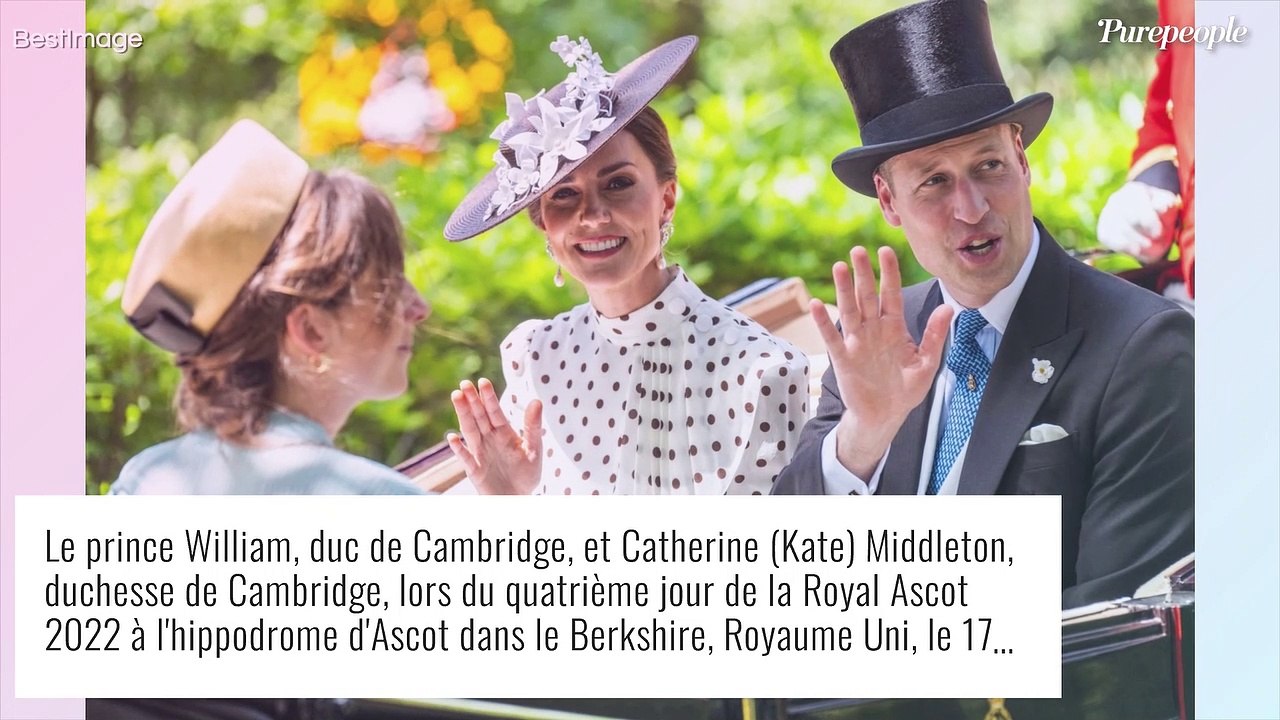 Kate Middleton très chic en robe à pois : un look onéreux et clin d'oeil à Diana au Royal Ascot