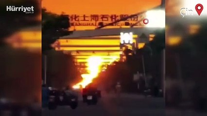 Çin'de petrokimya tesisinde yangın