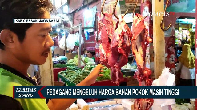 Warga dan Pedagang Pasar Palimanan Keluhkan Harga Bahan Pokok yang Tak Kunjung Turun Sejak Lebaran!