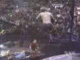 WWE - Jeff Hardy legdrops