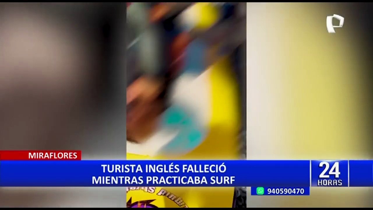 Miraflores: turista inglés contrató servicios de escuela de surf informal