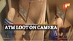Caught In CCTV Cam | Loot Attempt At SBI ATM