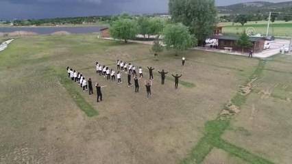 AFYONKARAHİSAR - Öğretmenler tarihi Frigya Vadisi'ni, halk oyunları videolarıyla tanıtıyor