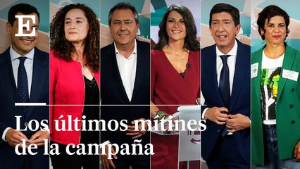 Cierre de campaña de las elecciones de Andalucía