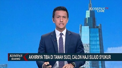Tak Kuasa Menahan Haru, Jemaah Haji Asal Aceh Langsung Sujud Syukur saat Tiba di Bandara Madinah