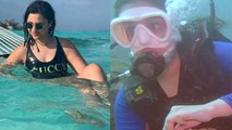 Parineeti Chopra Scuba Diving Video Viral, collects plastic waste from ocean |boldsky *entertainment