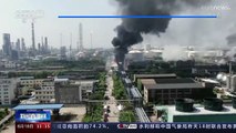 Kigyulladt egy kőolajipari telephely Sanghajban, egy ember meghalt