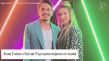 Após terminarem noivado, Bruna Santana e Raphael Veiga surgem coladinhos em nova foto