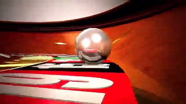 Rotating marbles footage