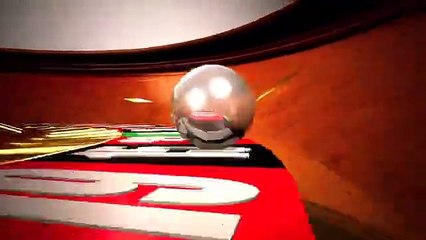 Rotating marbles footage