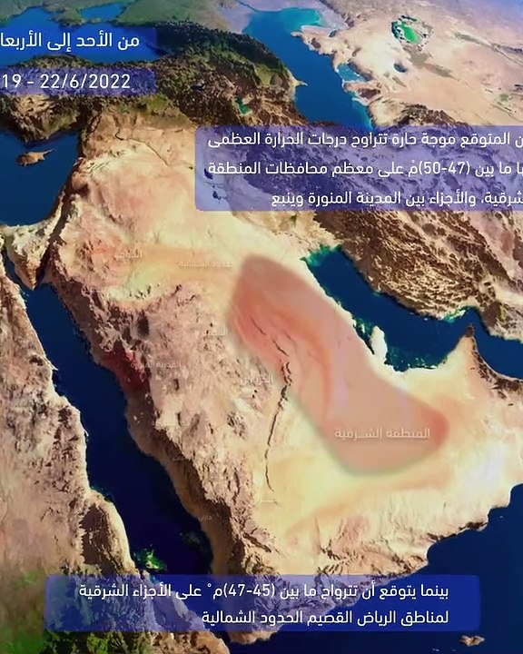 «الأرصاد» تحذر من طقس الأيام الـ4 المقبلة: درجا...