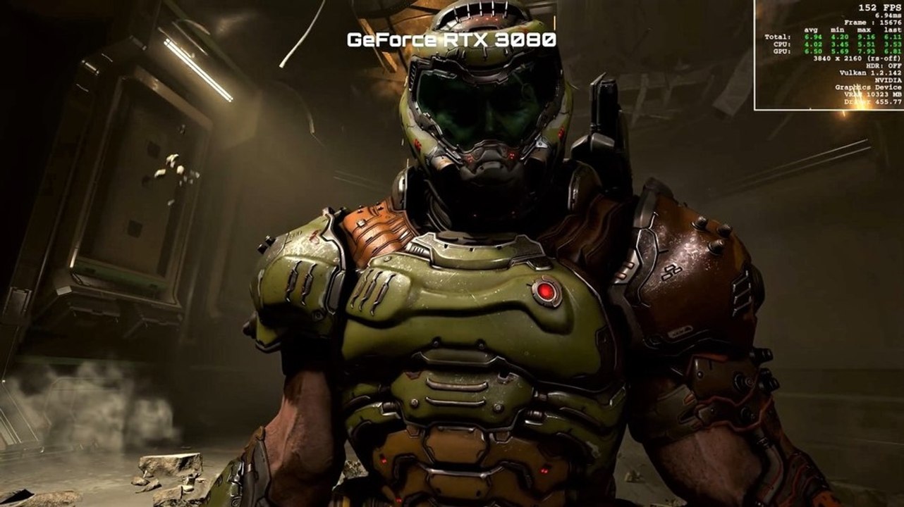 Doom Eternal in 4K: Trailer zeigt erstes Gameplay mit einer RTX 3080