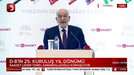 Temel Karamollaoğlu, D-8 25. Kuruluş Yıldönümü Programında Konuştu - 11.06.2022