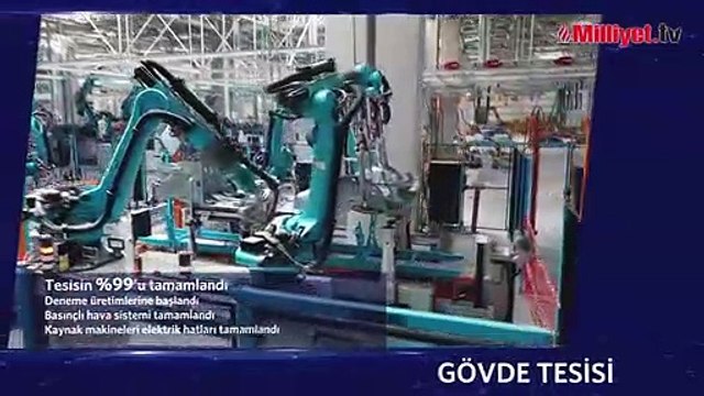 TOGG'dan heyecanlandıran paylaşım! İşte Gemlik Tesisi'nin son durumu