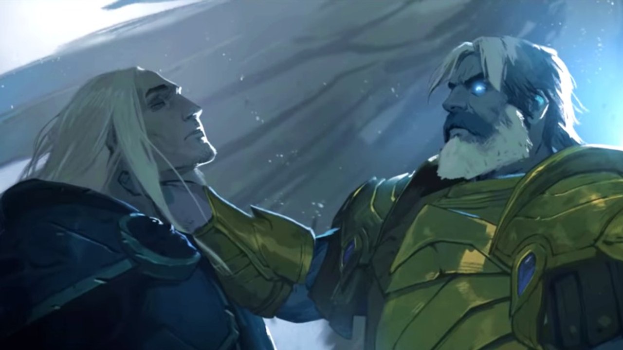 World of Warcraft: Shadowlands - Animierter Kurzfilm 'Bastion' bringt Arthas und Uther zurück