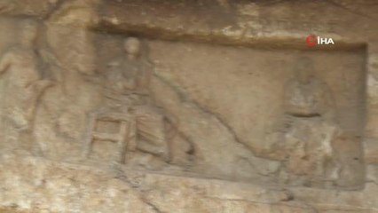 Antik kentteki kralın kızının mezarında dinamitli tertibat hakkında kazı başkanı konuştu