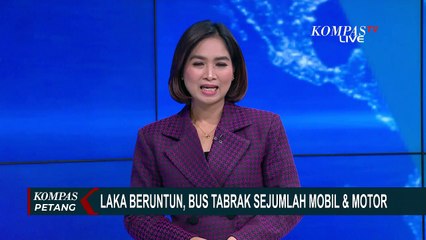 Truk Pengangkut Hewan Kurban Tabrak Tiang Pembatas Terowongan