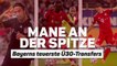Mane an der Spitze: Bayerns teuerste Ü30-Transfers