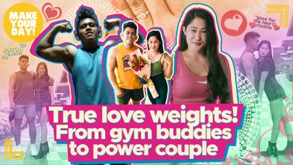 True love weights! From gym buddies to power couple | Make Your Day