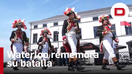 Waterloo rememora su batalla con la mayor recreación desde 2015