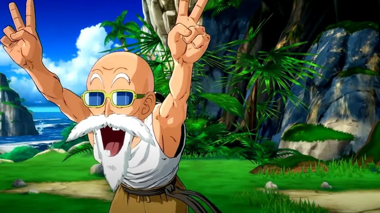 Dragon ball fighterz - trailer enthüllt herrn der schildkröten als dlc-kämpfer
