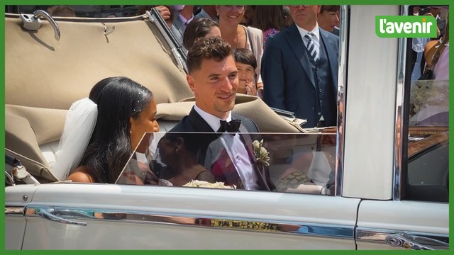 Thomas Meunier à dit Oui à Deborah