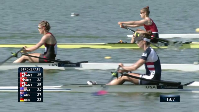 2022 World Rowing Cup II - Poznan, Poland - Lightweight Women's Single Sculls (LW1x) A-final