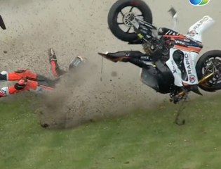 Liam Delves crash