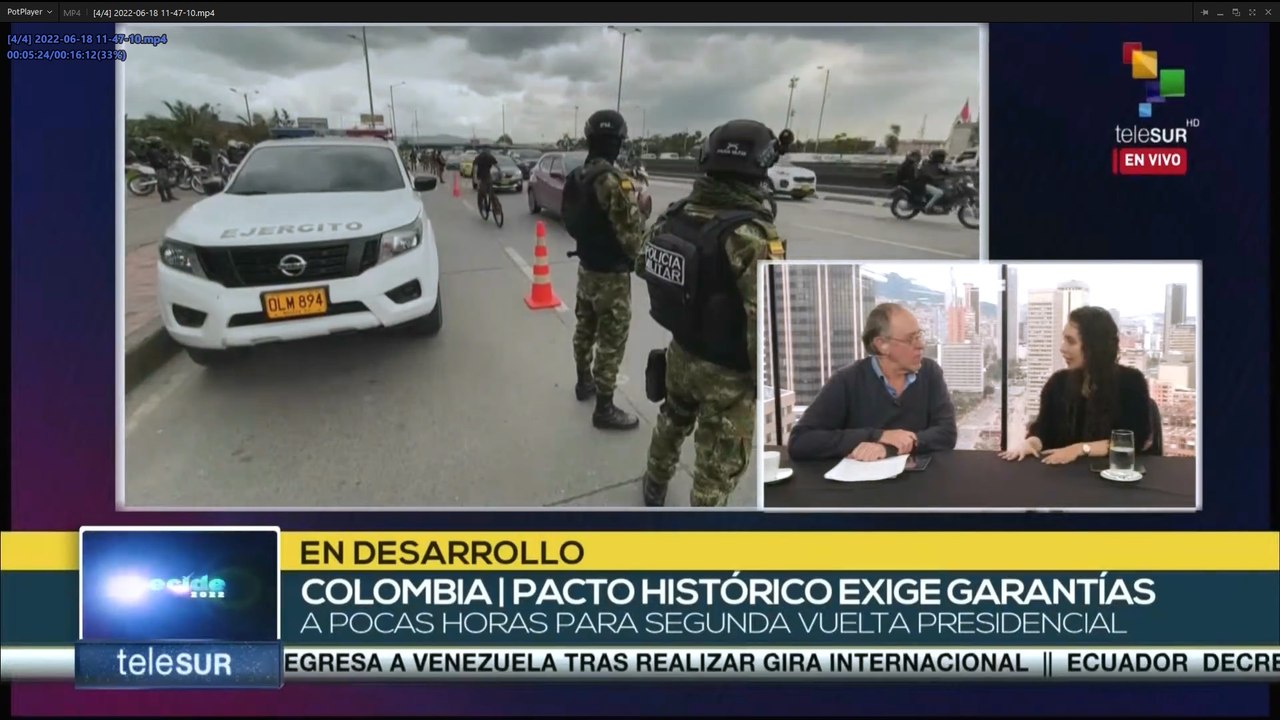 Pacto Histórico exige garantías electorales en Colombia