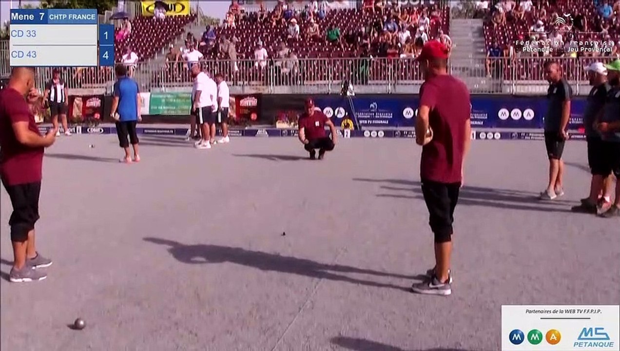 CHPT DE FRANCE TRIP SENIORS - BERGERAC 2022 - 32E CD33 VS CD43