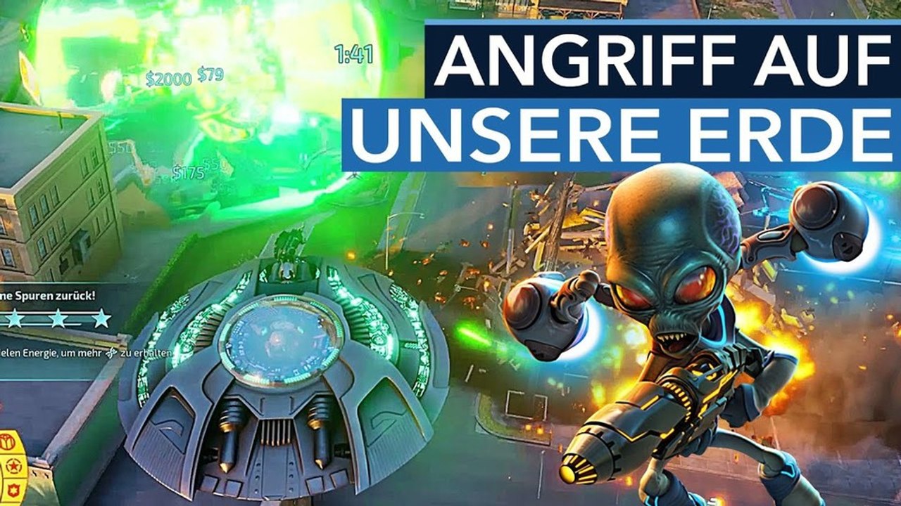 Destroy All Humans! - Gameplay-Vorschau zeigt die Superwaffe des Remakes