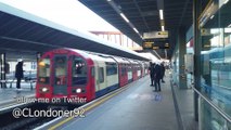 London Underground Central Line 1992 Stock Train at Stratford Station January 2022
