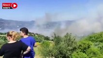 Ege’deki Evia Adası’nda yangın çıktı, bazı köyler boşaltılıyor
