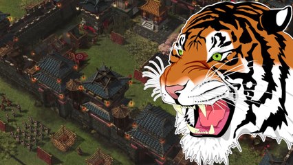 Stronghold: Warlords zeigt, wie ihr eure mächtige Feste mit einem Tiger verteidigt