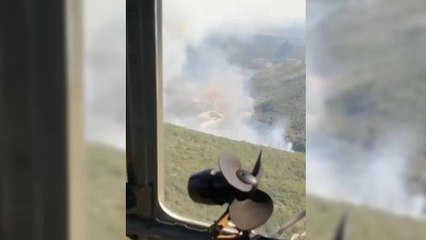 Karaburun'da Yangın