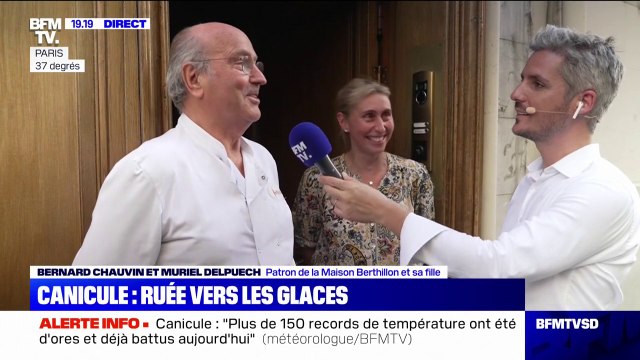 Glaces: une fabrication compliquée avec la canicule, confient les glaciers de la Maison Berthillon