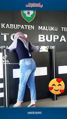 Lucu ny kawan di bank