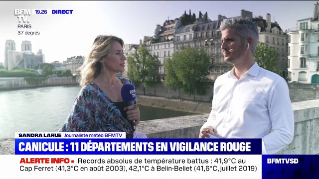 Météo: des orages, potentiellement violents, prévus pour dimanche soir