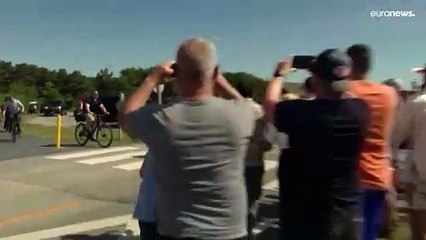 Biden stürzt vom Rad - "Medizinische Behandlung nicht nötig"