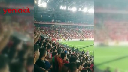 'Ülkede mülteci istemiyoruz' sloganı atmışlardı! Fenerbahçe taraftarı 4 zanlı gözaltına alındı