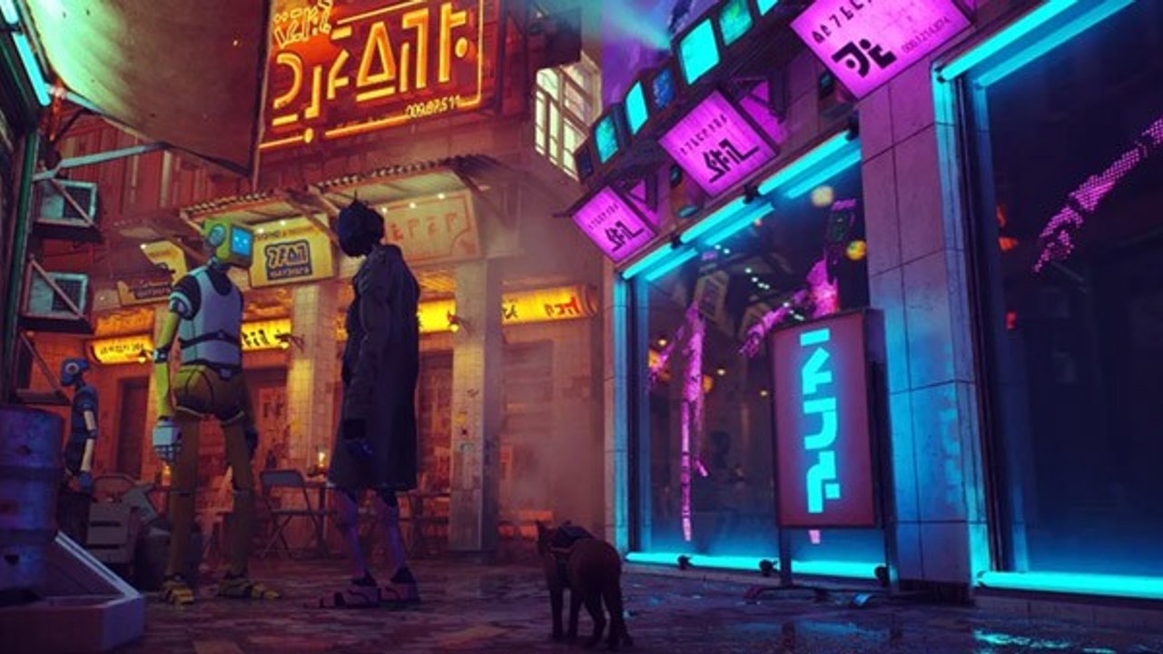 Stray - ps5-trailer zeigt science-fiction-abenteuer mit katze