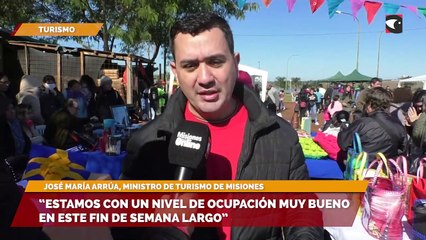 “Estamos con un nivel de ocupación muy bueno en este fin de semana largo”