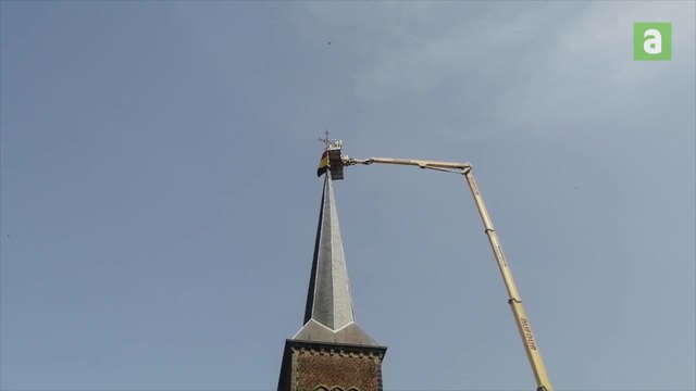 Brasménil: le coq a retrouvé le sommet de l’église