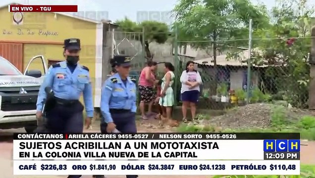 ¡Brutal! Sicarios motorizados acribillan a mototaxista en col. Villa Nueva