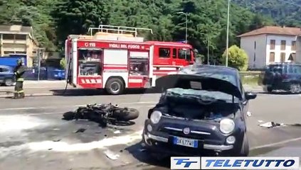 Video News - GRAVISSIMO INCIDENTE MOTO-AUTO