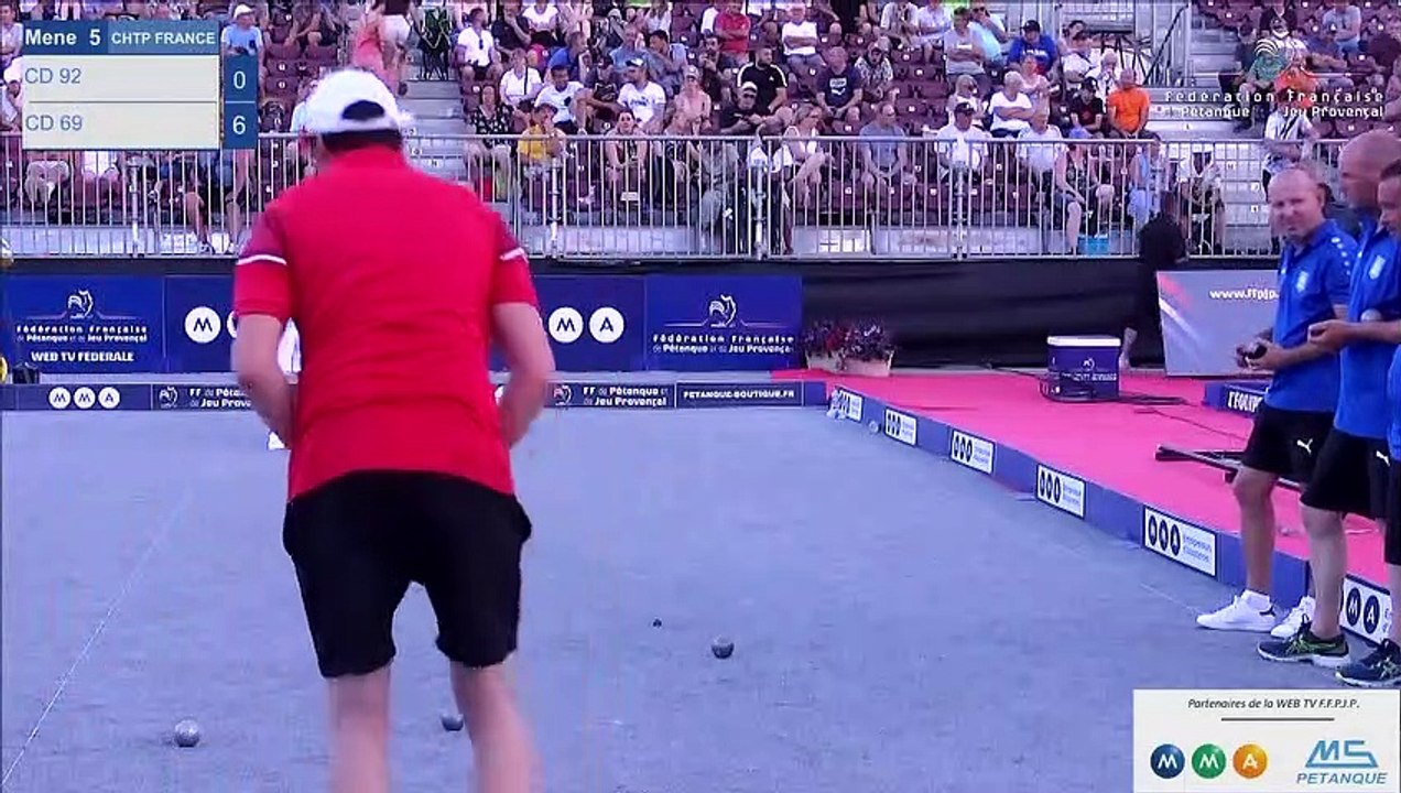 CHPT DE FRANCE TRIP SENIORS - BERGERAC 2022 - 16E CD69 VS CD92