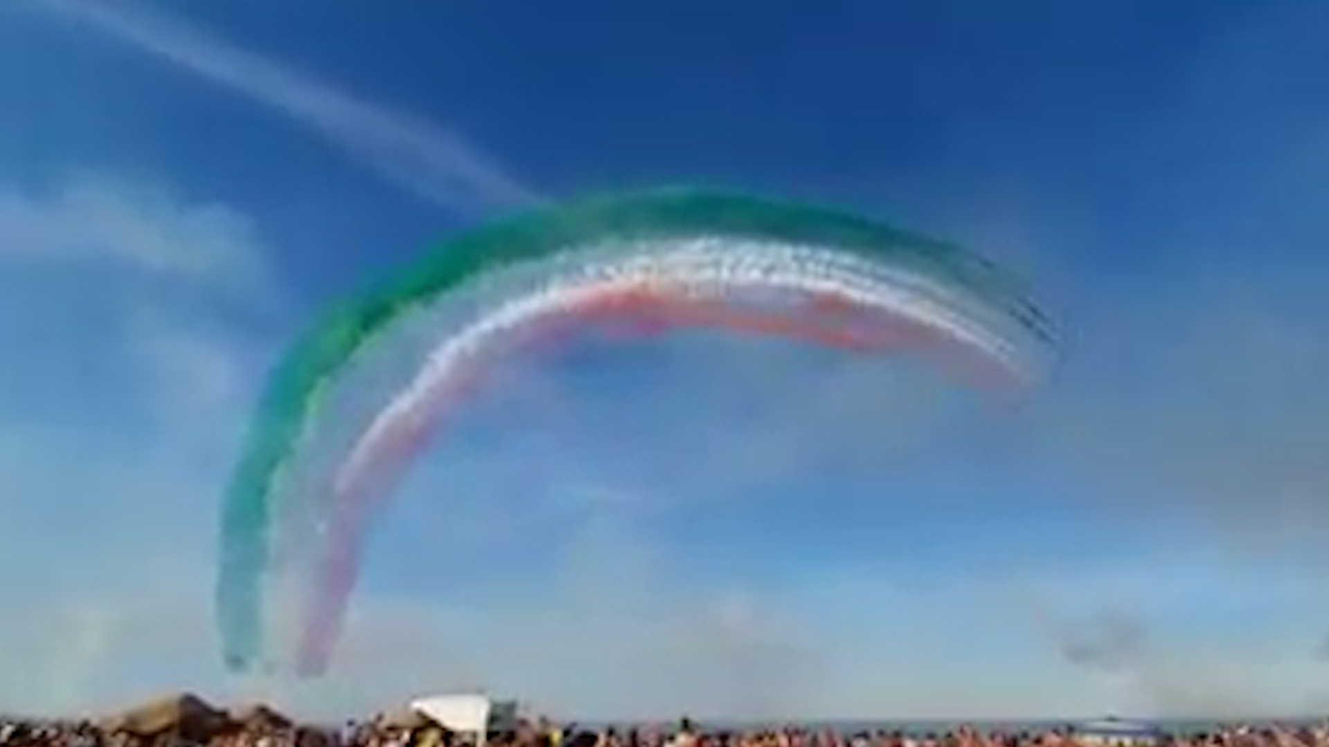 Video Frecce tricolori a Rimini