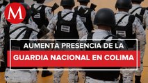Llegan más de 300 elementos de la guardia nacional a Colima